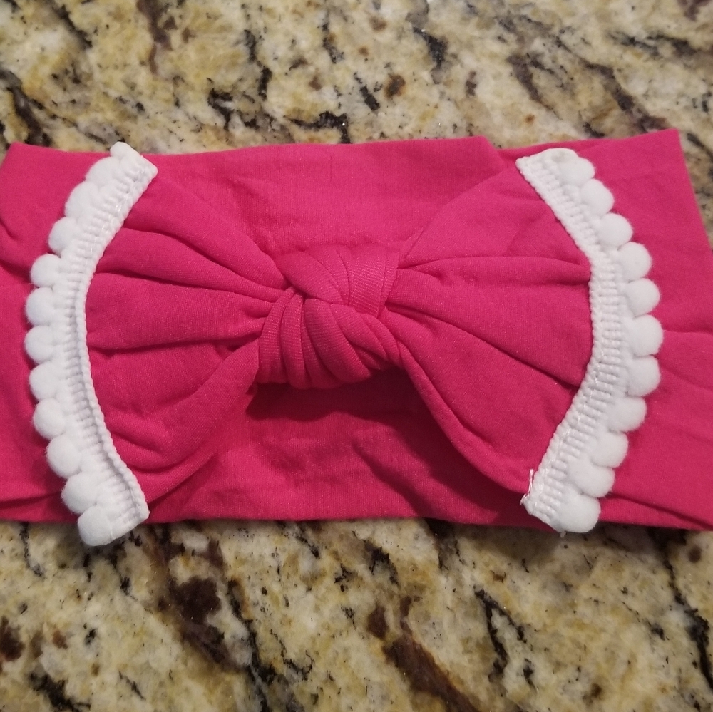 🆕️Hot pink nylon headband